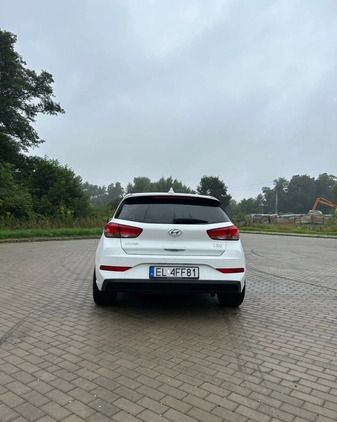 Hyundai I30 cena 58499 przebieg: 28700, rok produkcji 2021 z Łódź małe 137